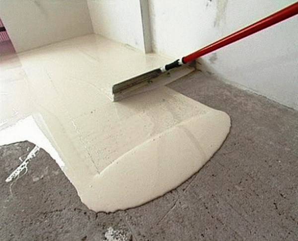 как укладывать линолеум на бетонный пол