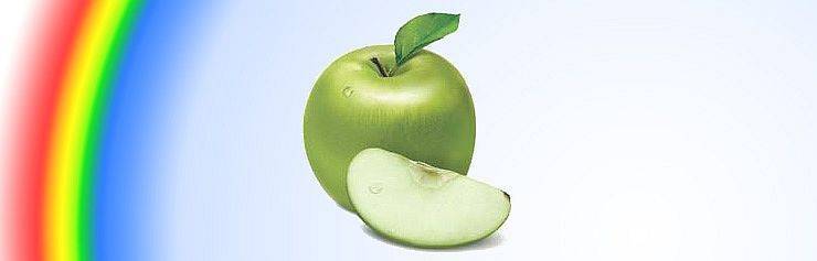 Одно яблоко в день избавляет от лишних калорий.