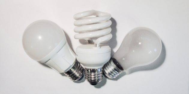 Преимущества светодиодных ламп перед энергосберегающими